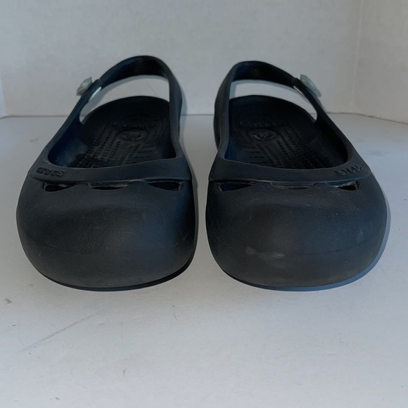 Crocs Black Jayna Slingback Flats - Picture 5 of 9